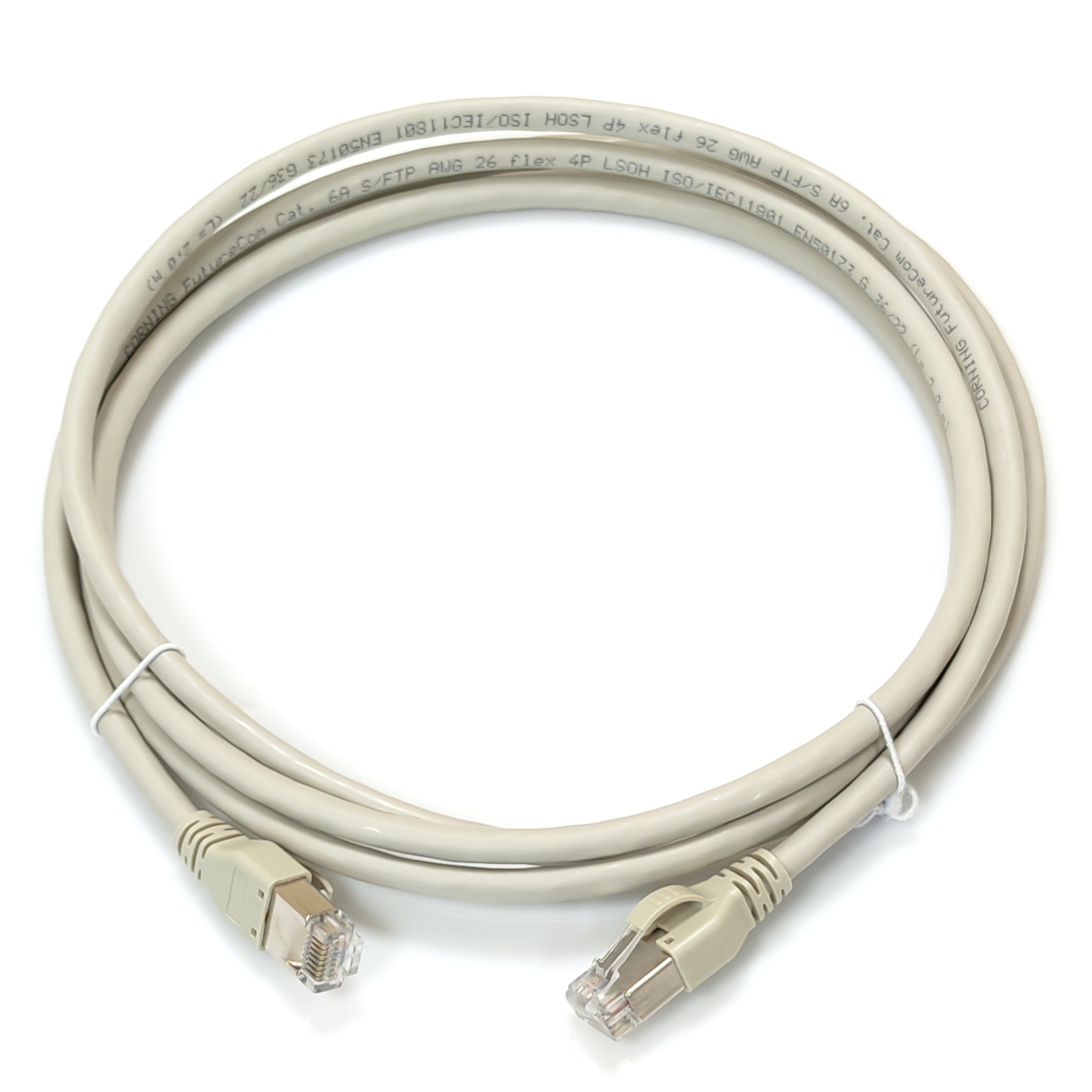 EA Patch Cord, FRNC, RJ45 RJ45 connector, Grey, 0.5 m